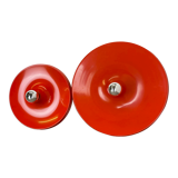 Set of two disc wall light, germany 70s