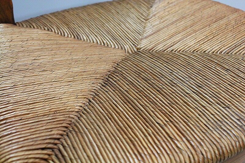 Cherry langer chair, directoire period - 1st part of the nineteenth century