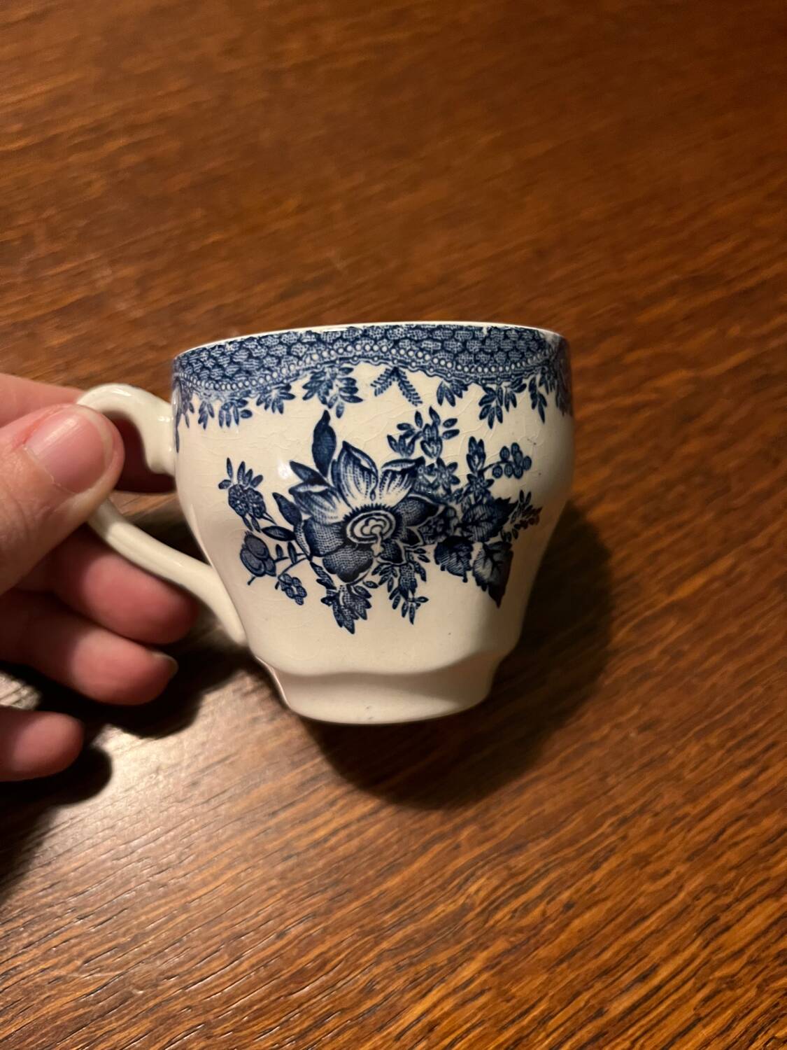 2 tasses à café vintage