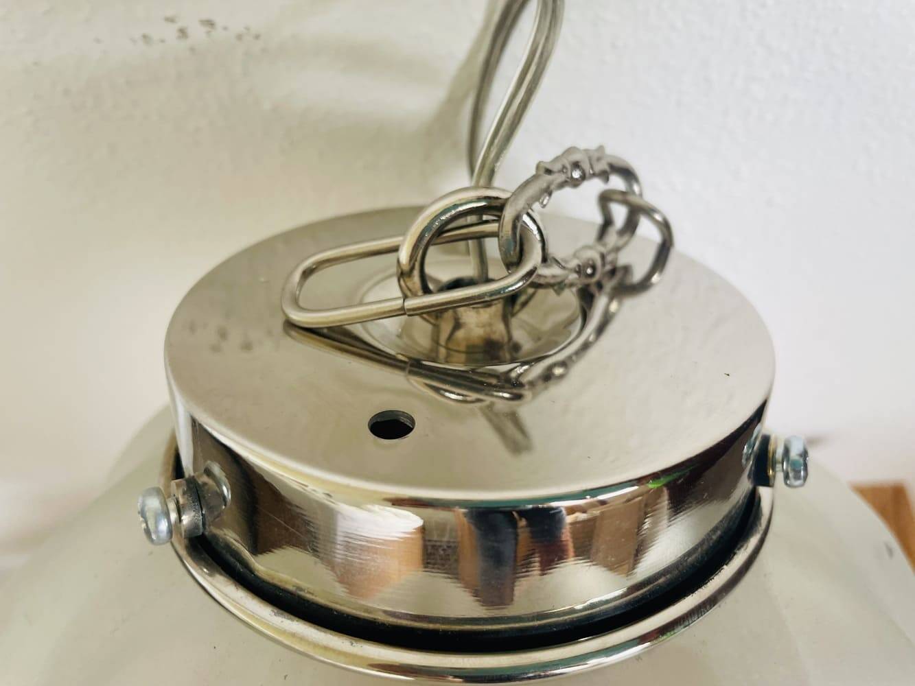 Large bubble glass hanging light