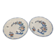 2 earthenware plates from Gien