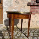 Pink hot water bottle table