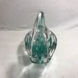 Former center of table glass green