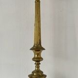 Lamp pique candle gilded bronze 60 cm, nineteenth century.
