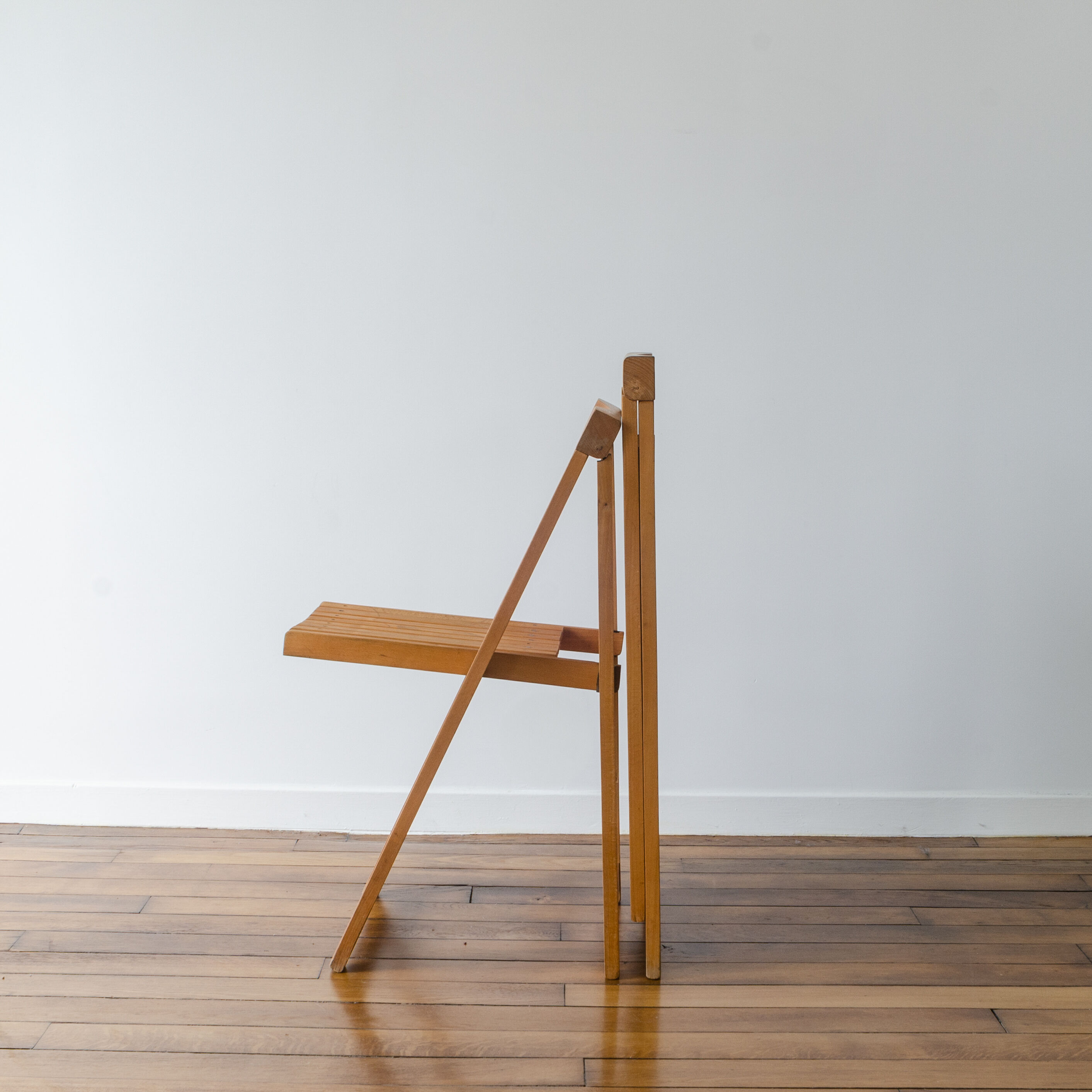 Two folding chairs circa 1970