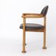 Chaise de bureau / fauteuil vintage unique des années 1980