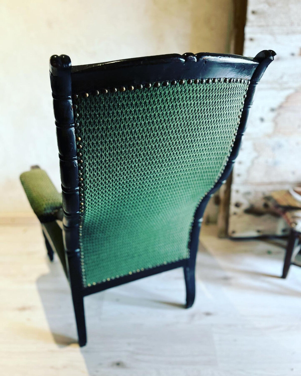 Antique Louis Philippe armchair from the 19th century