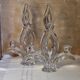 Crystal candle holders