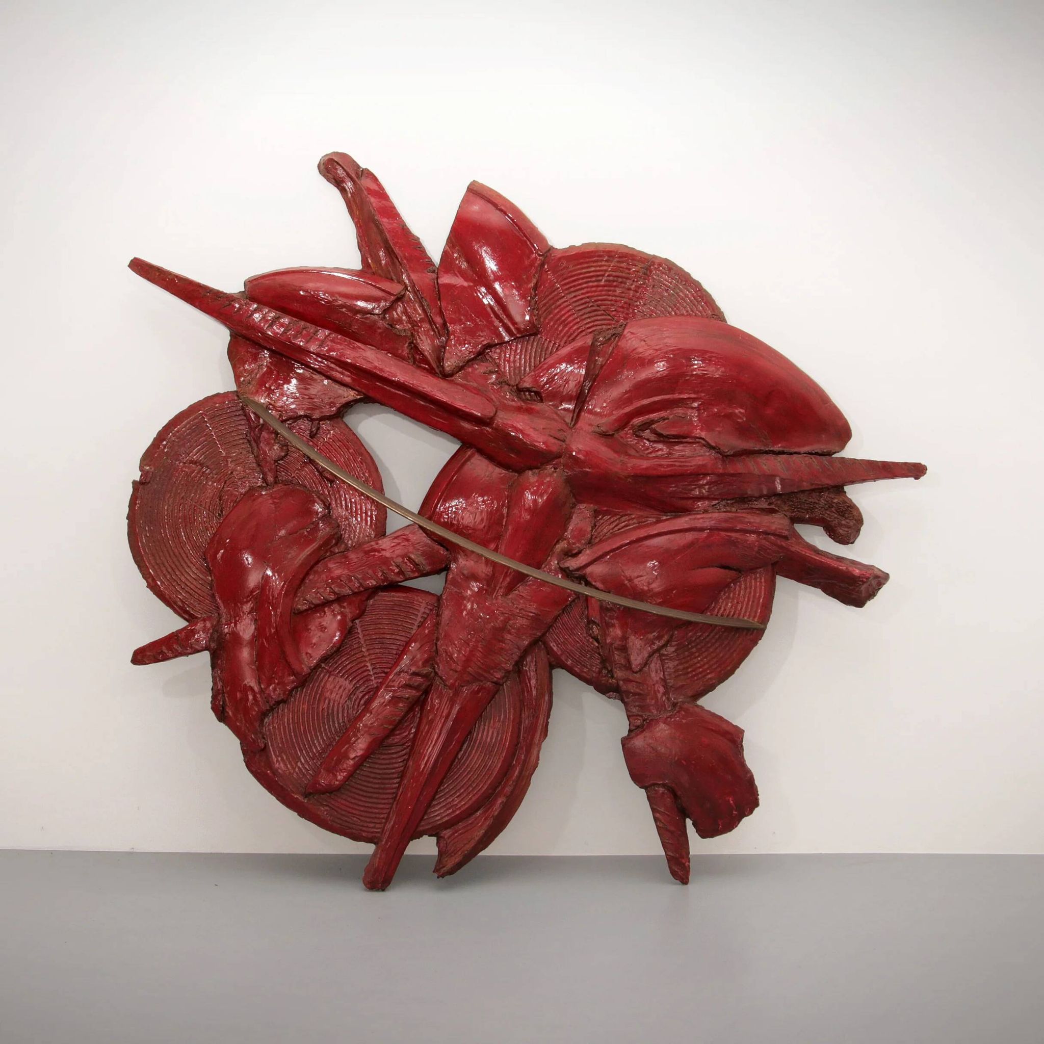 Susanne Wibroe - Fibreglass art work 1980