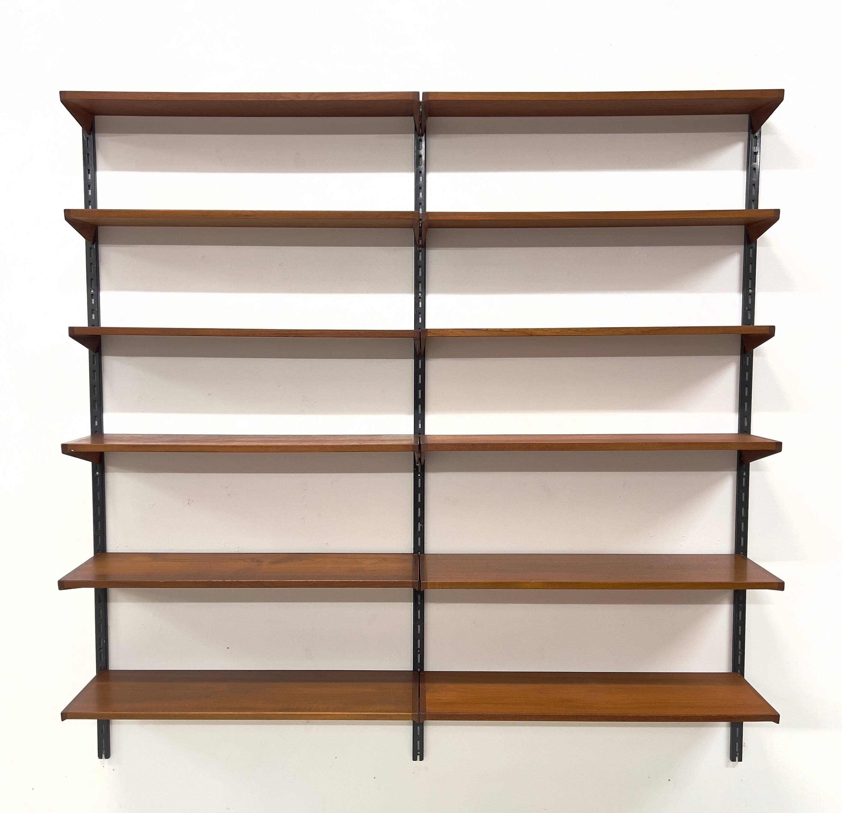 Teak Shelving System By Kai Kristiansen For Feldballes