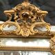Mirror has wooden closed and gilded stucco  Napoleon III 19th century