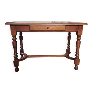 Table bureau pieds tournés