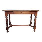 Table bureau pieds tournés