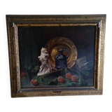 Huile sur toile