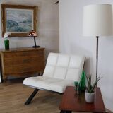 Leather armchair inspired by Roche Bobois, Skool Suede model