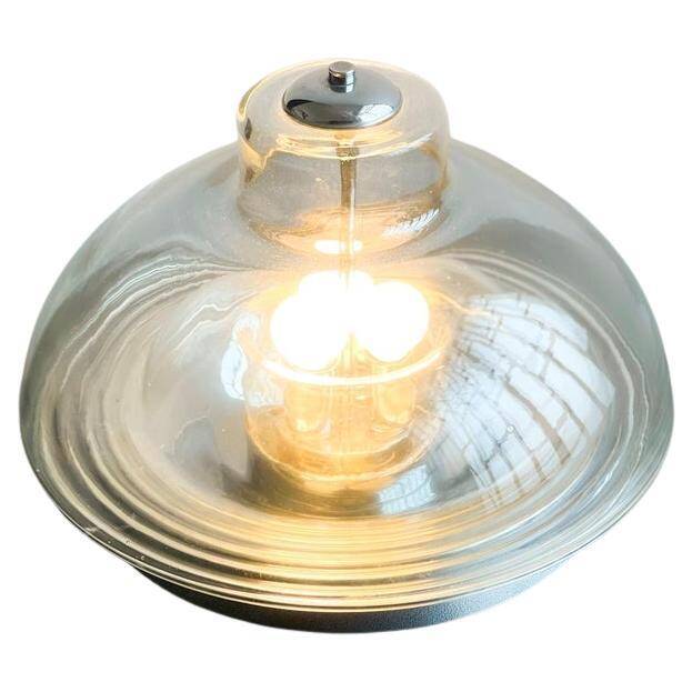 Vintage Murano Glass Table Lamp, Space Age Era, Nason Mazzega Style