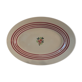 Flat oval Gien years 40-50