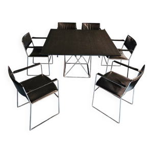 Ensemble de salle à - noir