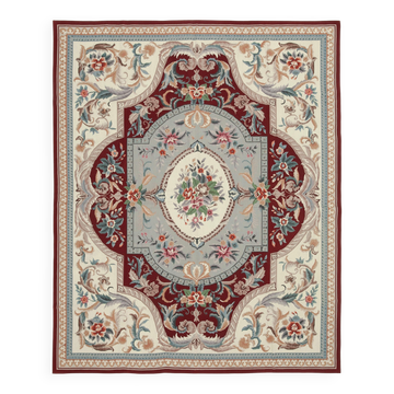 Handmade Vintage Flatweave Needlepoint Kilim 241 cm x 300 cm