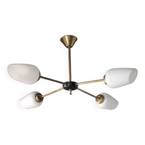 Suspension 4 feux vintage,