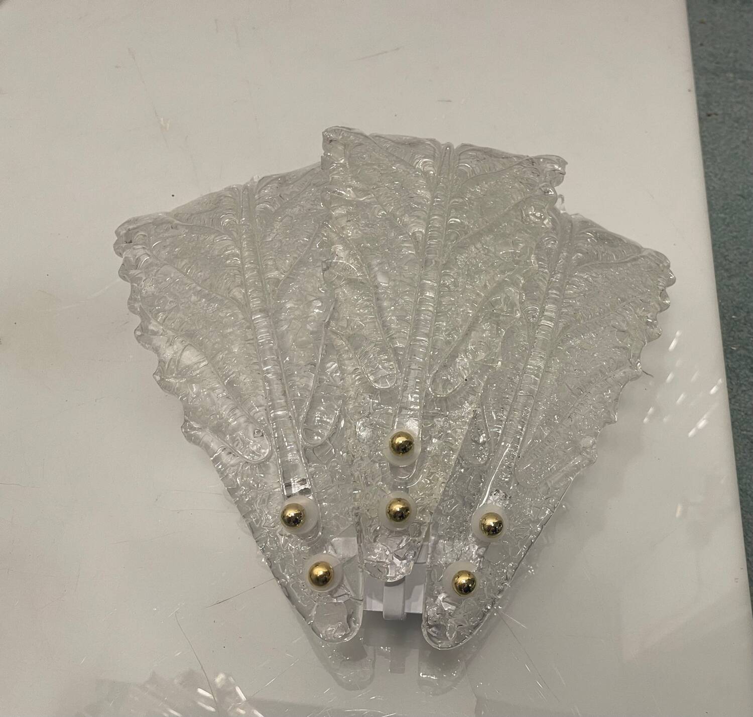 Large Murano Glass Sconces