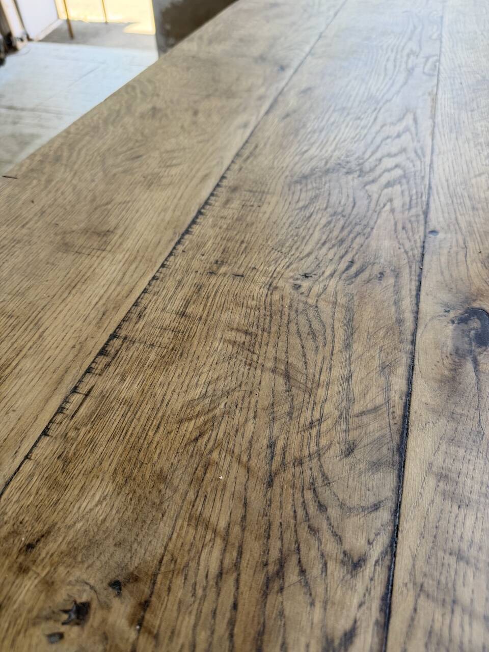 Rustic sideboard XXL 4m solid oak 1950