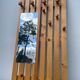 Pine mirror coat rack 1980