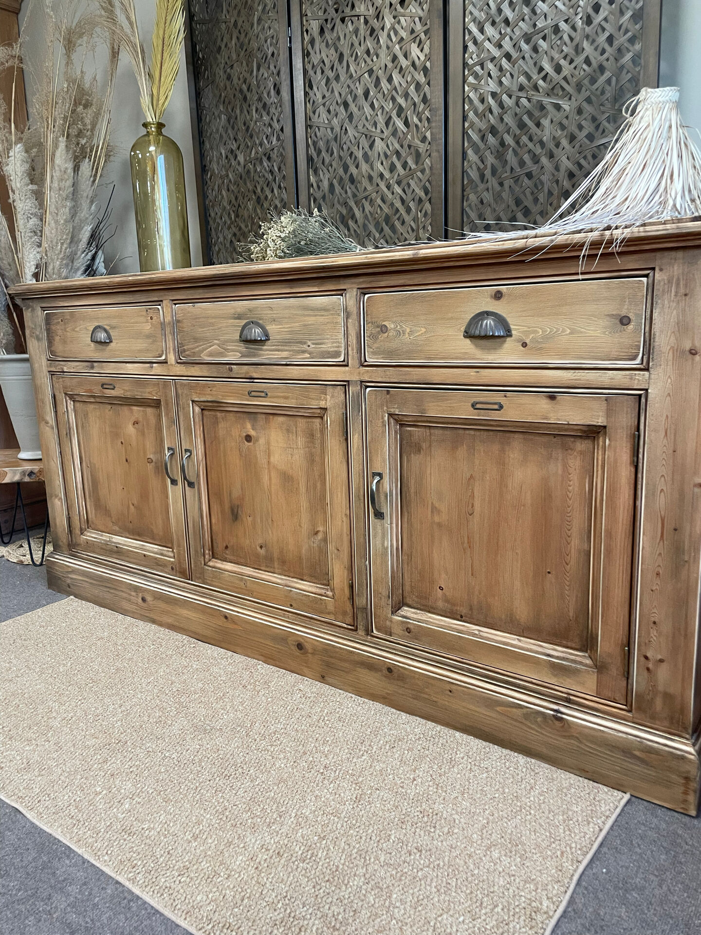 Wooden sideboard