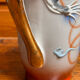 Tokai China Nagoya Japan Teapot/Coffee pot ceramic dragon relief