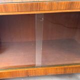Wardrobe mirror with base cabinet in art deco style