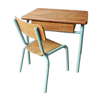 Desk and chair