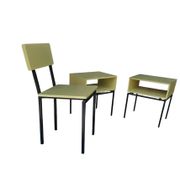 2 x nightstand / matching chair by Kuperus / model Horatio / 1960s