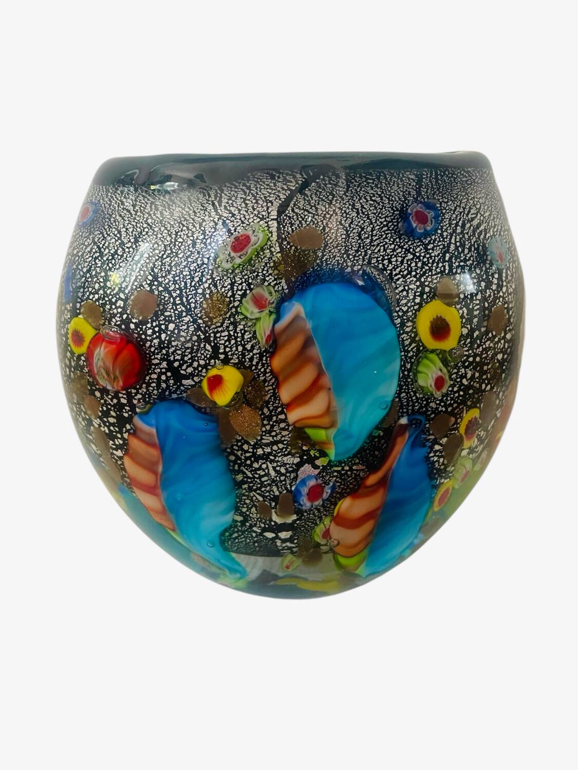 Murano millefiori vase circa 1950
