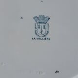 Round dish Terre de Fer Saint-Amand La Vallière XIXth