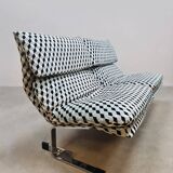 Vintage Italian design Onda Wave lounge chairs Giovanni Offredi Saporiti
