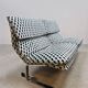 Fauteuils lounge vintage design italien Onda Wave Giovanni Offredi Saporiti