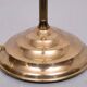 Classic brass Floor Lamp with Curved Neck, 1950s
