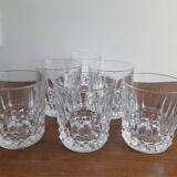 Lot of 6 whiskey glasses