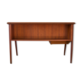 Bureau en teck danois du milieu du siècle par Gunner Nielsen pour Tibergaard, années 1960