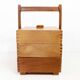Vintage table sewing box