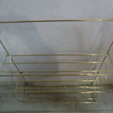 Shelf wall steel wire gold