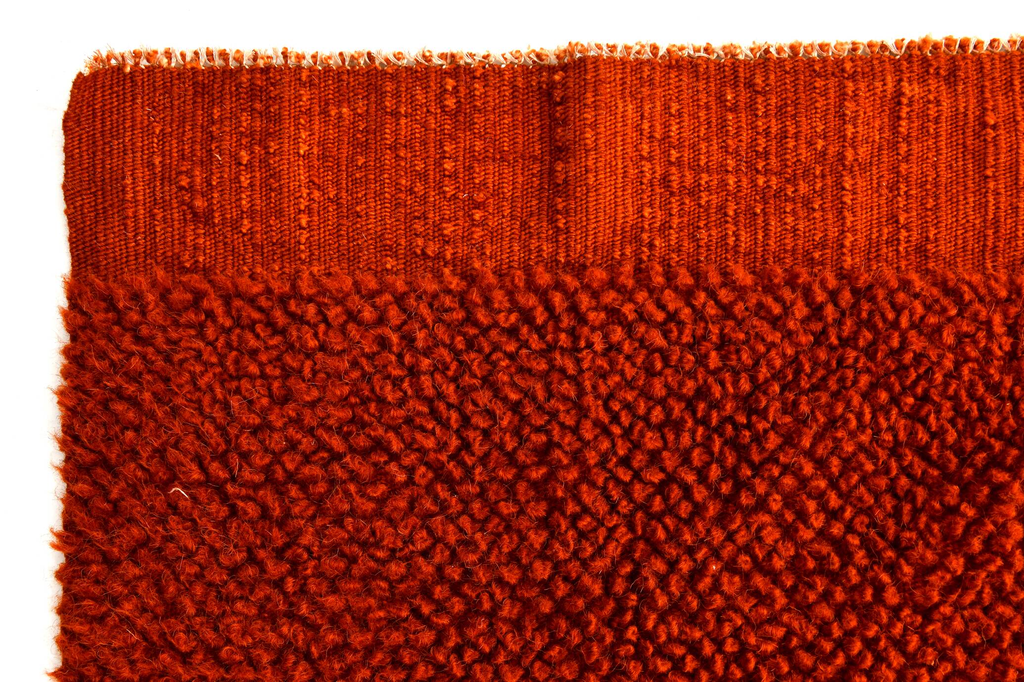 4x7 Kilim Terracotta Contemporary Kilim Area Rug, 120x205Cm