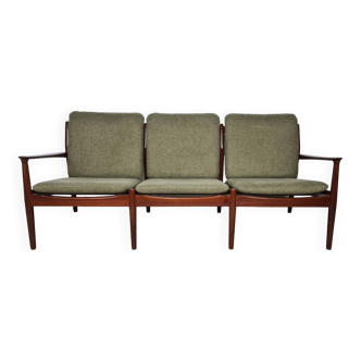 Canapé scandinave vintage par Svend Aage Eriksen pour Glostrup 1960