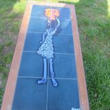 coffee table tiled
