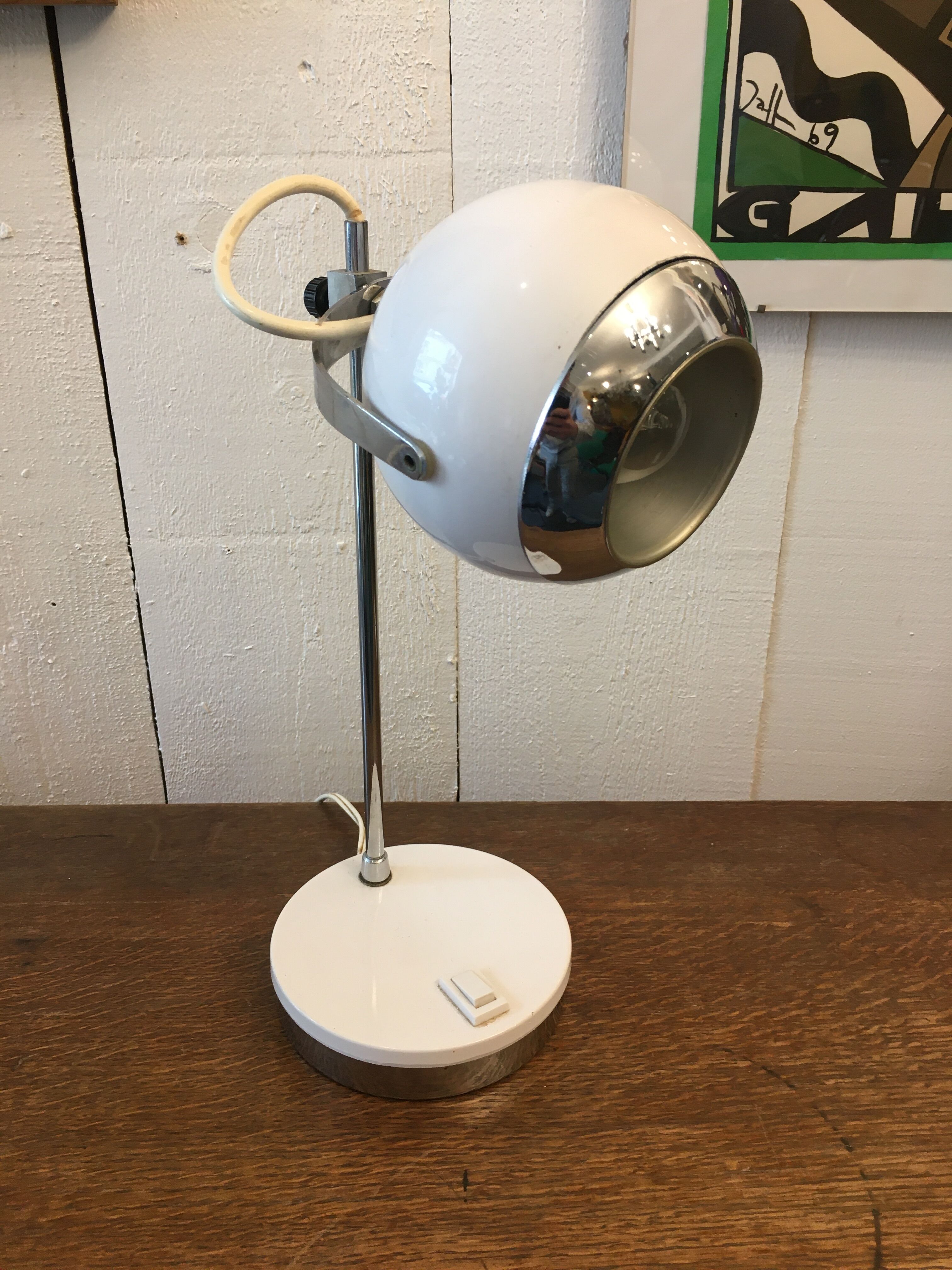 Eyeball lamp, Disderot, circa 1960s