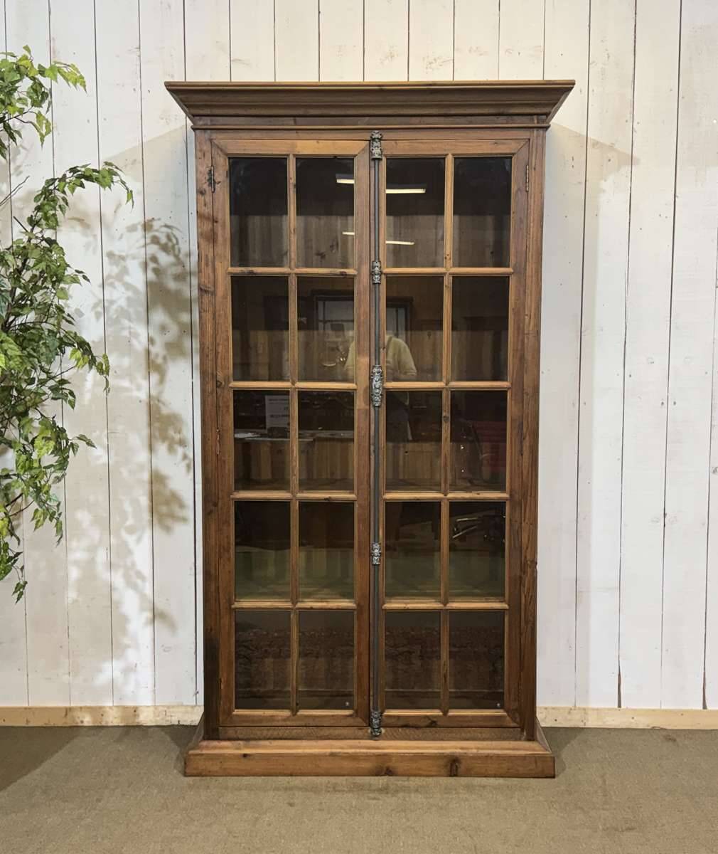 Modern pine library from the 1980s