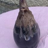 Vintage and numbered glazed ceramic decanter