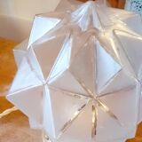 Lamp to install with polyedric glass globe 1930