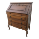 Secretary desk with a hump, oak