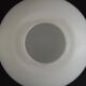 French vintage white opaque matte glass medium replacement glass globe shade